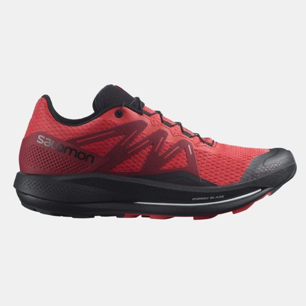Picture of SALOMON PULSAR TRAIL POPPY RED/BIRD/BLACK